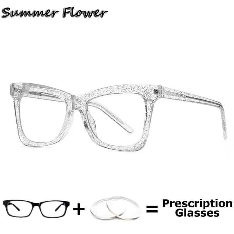 Prescription Glasses Women Fashion Durable Optical Cat Eye Girls Fashion Myopic Eyeglasses Frames Recipe Eyewear Spectacles