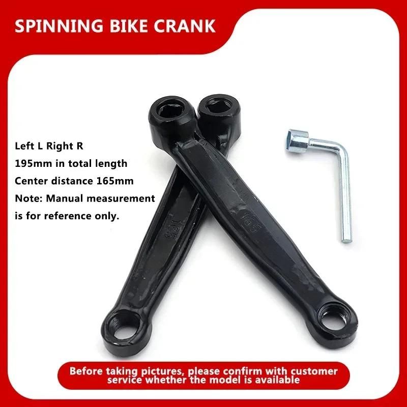 

Crank exercise bike crank foot crutches fitness equipment home spinning bike gym spinning bike accessories