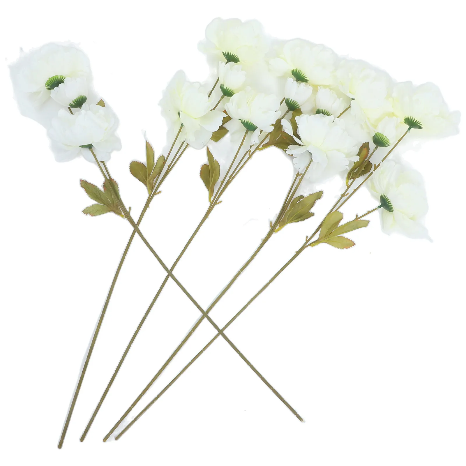 5 قطعة زهور الفاوانيا الاصطناعية واقعية وهمية الفاوانيا يختار جذع طويل لحفل الزفاف Diy بها بنفسك ديكور المنزل باقات الحفلات محاكاة زهرة