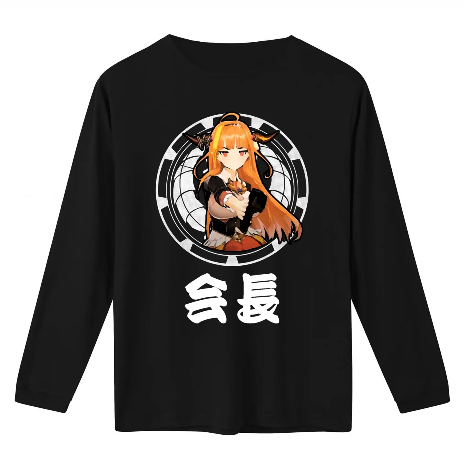 Kiryu Coco Kaichou T-Shirt Summer Casual Cotton Tee Oversized Streetwear Tops Vintage Graphic Print Loose Fit Short Sleeve