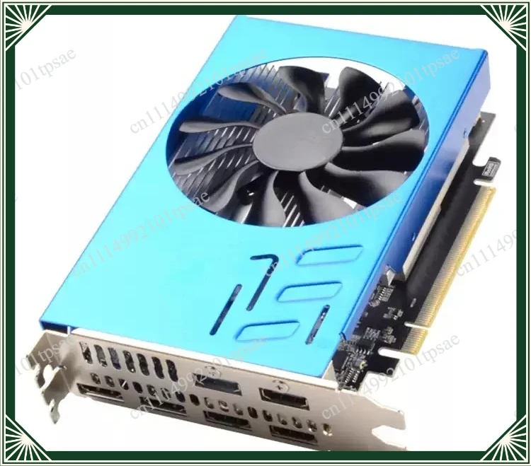 Multi screen graphics card, 6-screen, 6-port lock screen, RX580/R7350 stock index splicing and fusion, with 6 HDMI interfaces