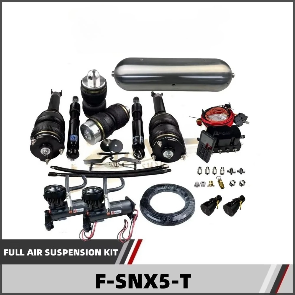 AIRMEXT/F-SNX5-T Series Air Suspension for 2015 Audi A4B9 New Condition Full Kit with Seamless Tank & Air Pump Management