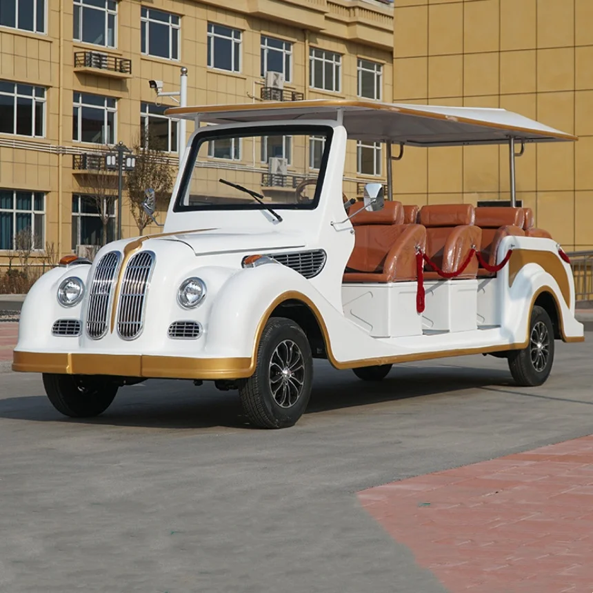 

Electric Vintage/Antique/Classic High Speed Moving 6 seater Off-road Electric Golf Cart Retro Classic Car