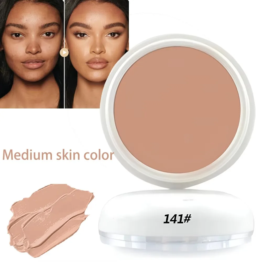 Waterproof Full Coverage Concealer Long Lasting Oil Control Face Concealer Covering Dark Circle Acne Natural Finish Foundation