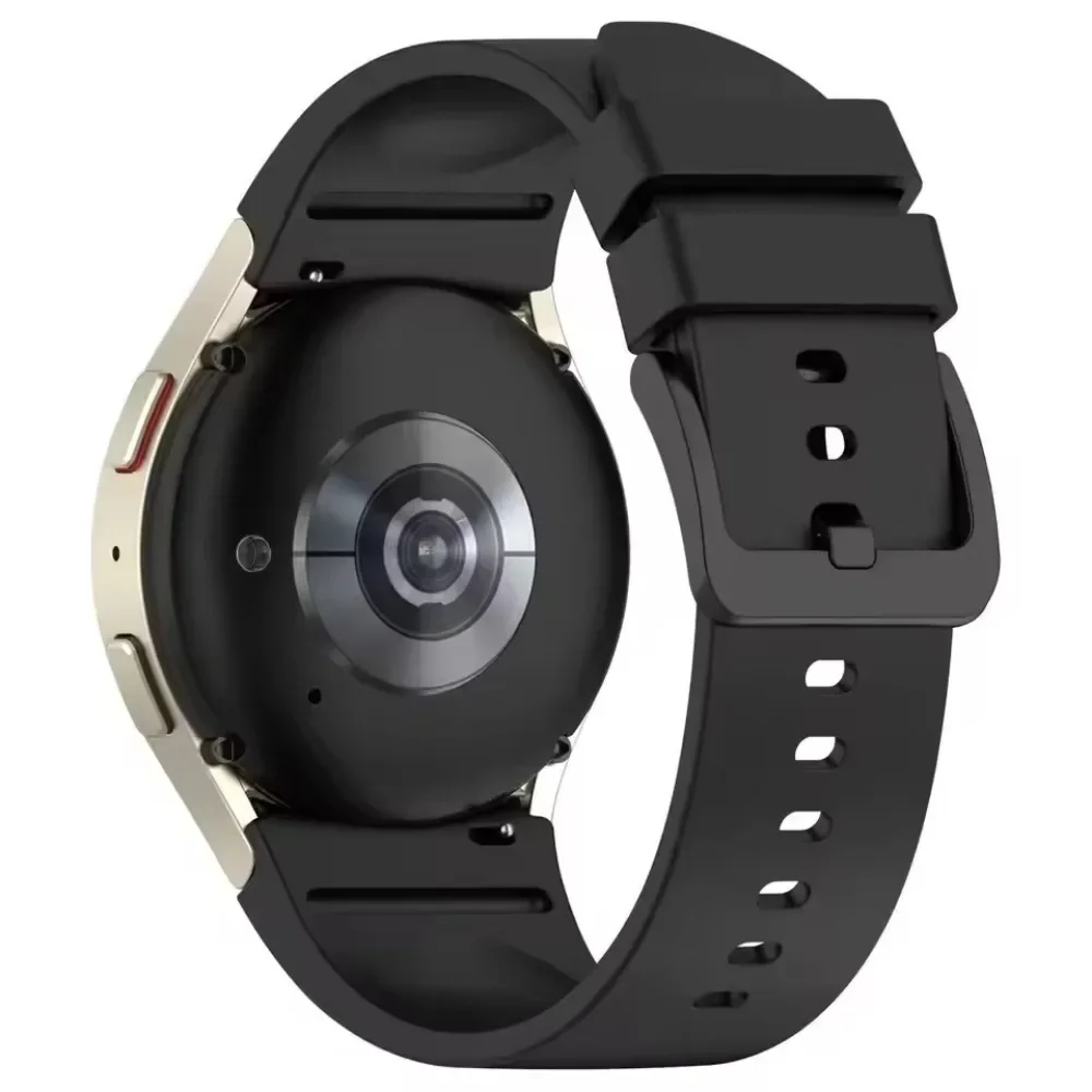 Original No Gap Silicone Strap for Samsung Galaxy Watch 7 6 5 4 FE 40mm 44mm Sports Bracelet Galaxy Watch 4 6 Classic 47mm 43mm