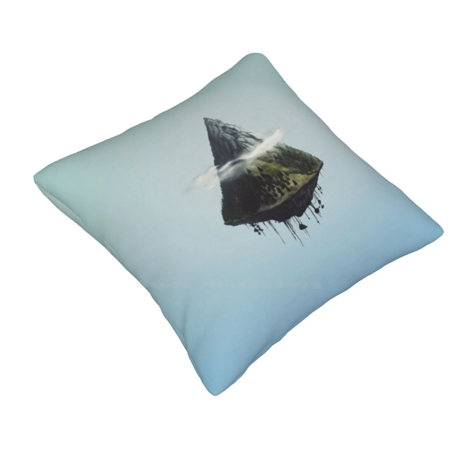 Mount Ascension Pillows Case Bedroom Home Decoration Mountain Floating Flying Forest Sky