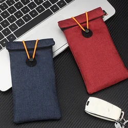 Signal Blocking Bag Cell Phone Car Key Remote Control Shielding Pouch Signal Blocking Case Privacy Protection Anti-Radiation Bag