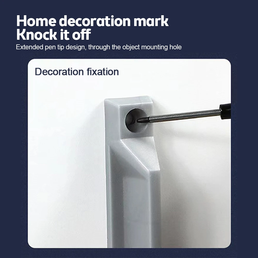 32mm de usos múltiples de cabeza larga marcadores de la pluma de agujero profundo rotuladores para carpintería azulejo decoración rojo/negro/azul/tinta verde