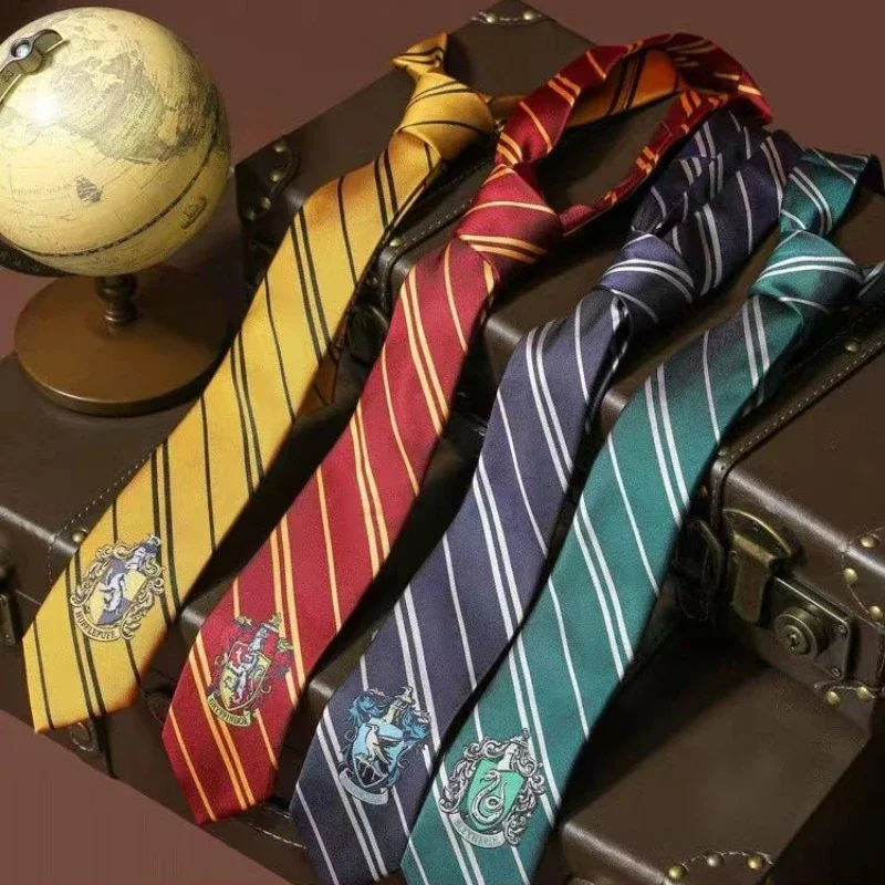 Hermione Tie Magic Badge Delicate Tie Necktie Hogwarts School of Witchcraft and Wizardry Gryffindors A Beautiful Gift for A Girl