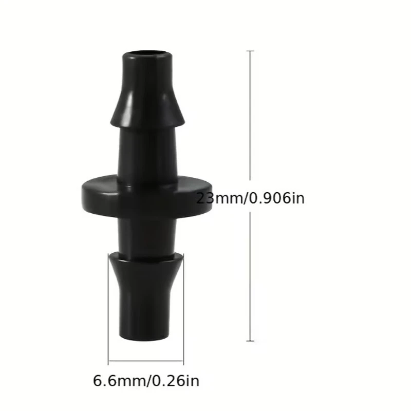 60Pcs Garden Irrigation Supplies 4/7 Type Double Hook Micro Sprinkler Nozzles Drip Irrigation System Accessories For Garden Farm