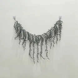 Artificial Vine Flowers Garlands Floral Hanging Garden Craft Rose Ivy Plants For Wedding Arch Arrangement Home Decoration