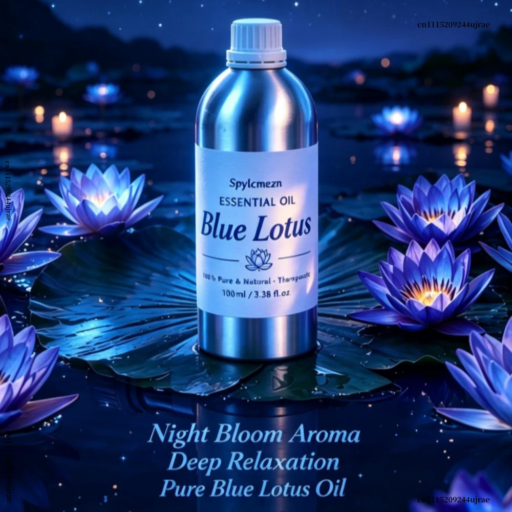 Natural Blue Lotus Fragrance Oil, Home Scent Oil For Aroma Diffuser, Reed Diffuser, Spa, Hotel, Office Indoor Air Freshening