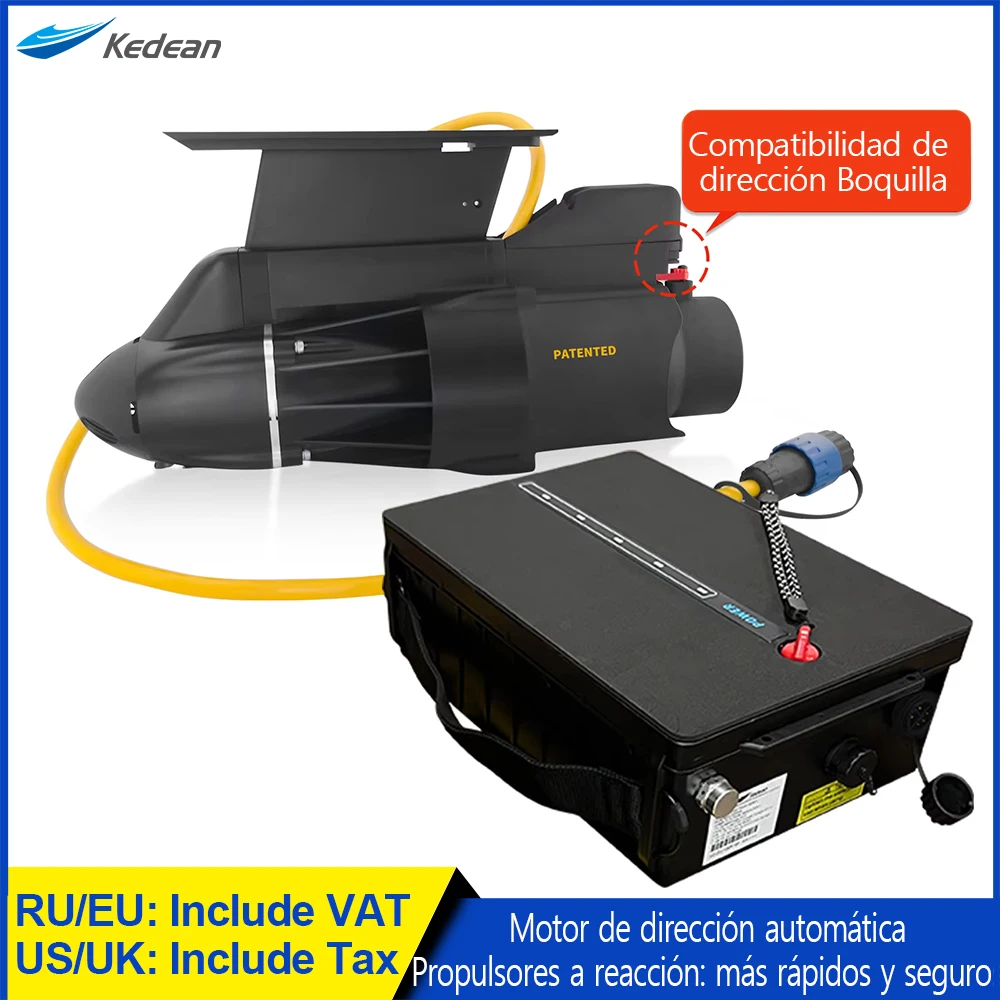 Motor Direccional De Tabla De Surf Con Batería Para Pesca En Kayak, Hélice De Paleta, Motor De Tubo Flotante, Aleta Electrónica, Tabla De Pie, 24V Cc — -34%, 348.59€ Coupon, from 647.39€ – 34% descuento – €647.39