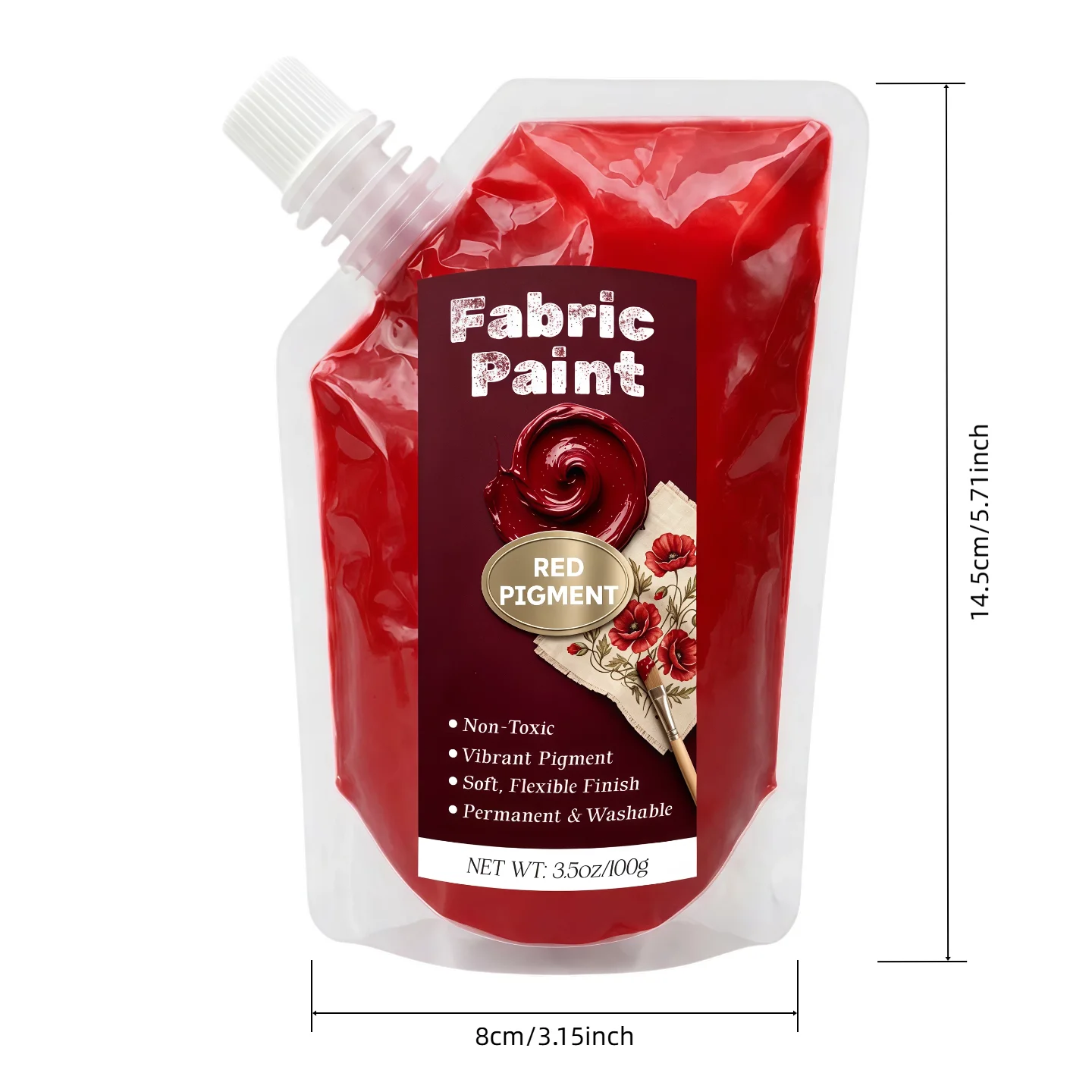 Fabric Pigment Textile Art Supplies Handmade Craft For Jeans Canvas Bags Vibrant Colors