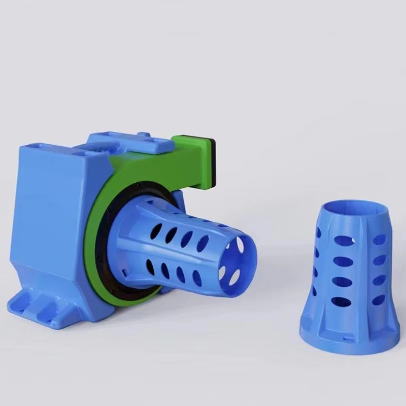 

New design air blower with deflator, air deflator for inflatable bouncers inflatable tents air blower with blue blower parts