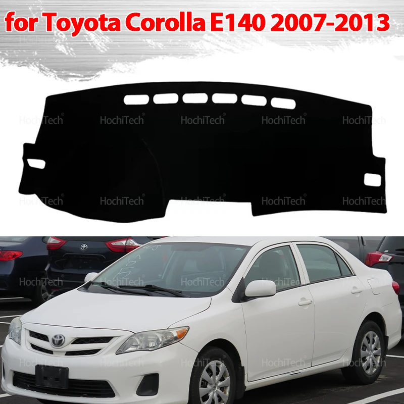 Para toyota corolla e140 2007 2008 2009 2010-2013 acessórios painel pára-sol tapete painel capa almofada protetora