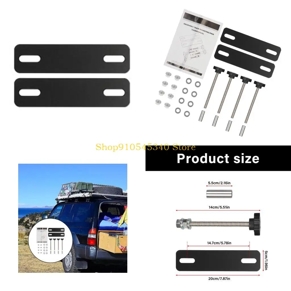 

U2JA Universal Strong Roof Rack Mounting Brackets set 1.Universal Strong Roof Rack Mounting Stand for Fieryred