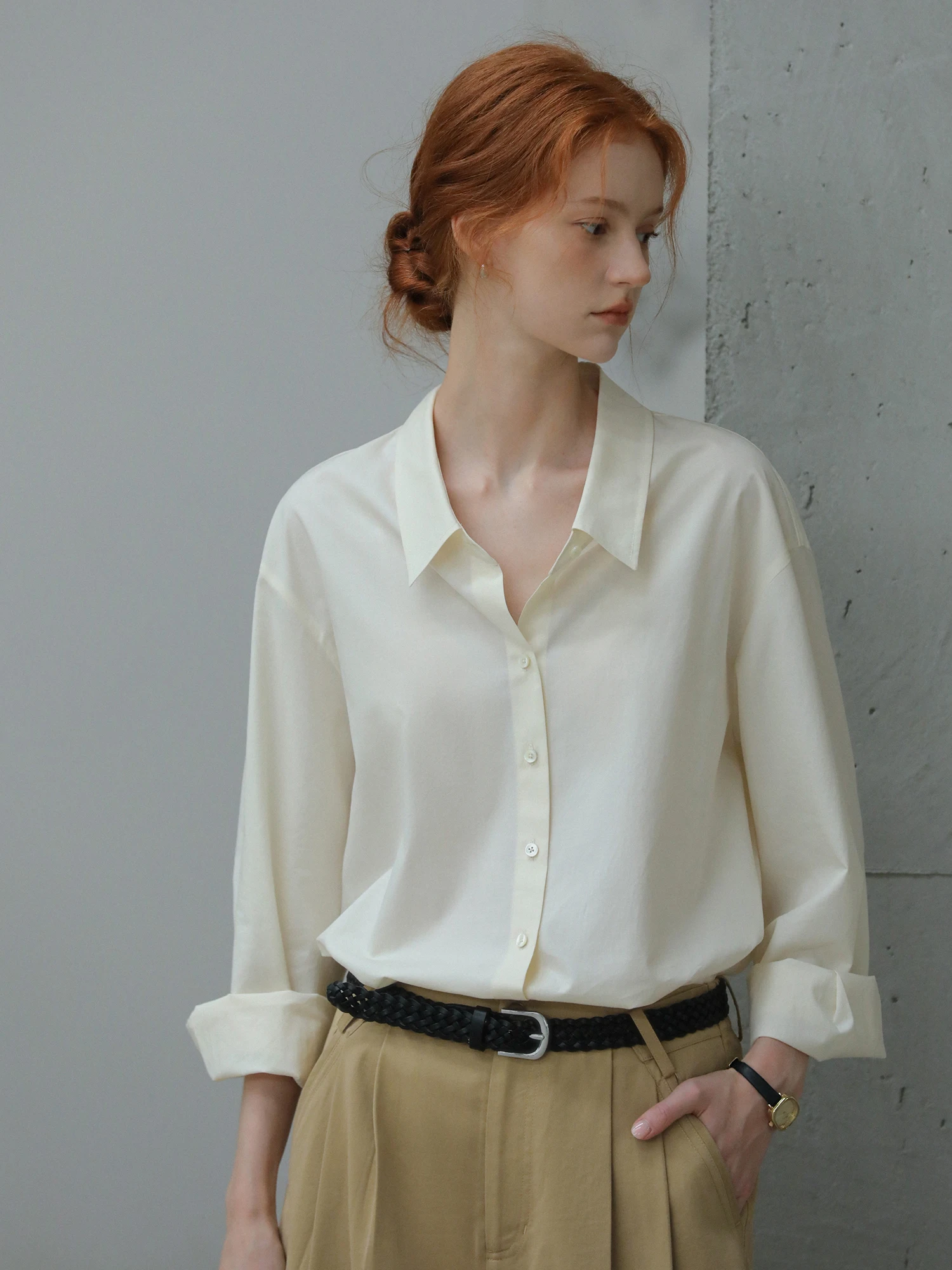 

MELLIIY 2022, осенний коврик для поездок на работу, однотонный, длинный све, повседневный женский, свободный крой, классический коврик из смеси хлопка