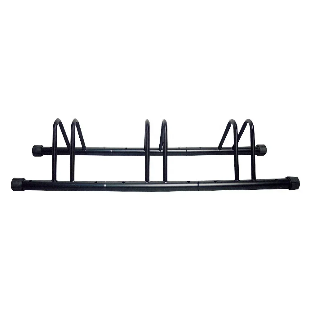 Hot Selling Indoor Garage Storage Triangle Vertical Rack 3 Bicycle Floor Type Parking Rack Stand for MTB and Road Bike