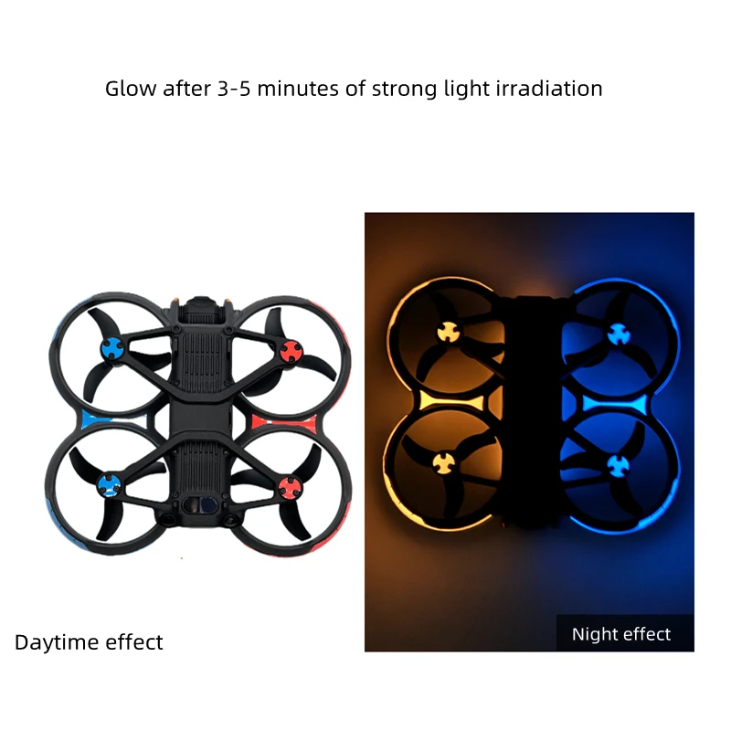 

For DJI AVATA 2 Luminous Stickers Waterproof Anti-fouling Glow-in-the-dark Fluorescent Stickers