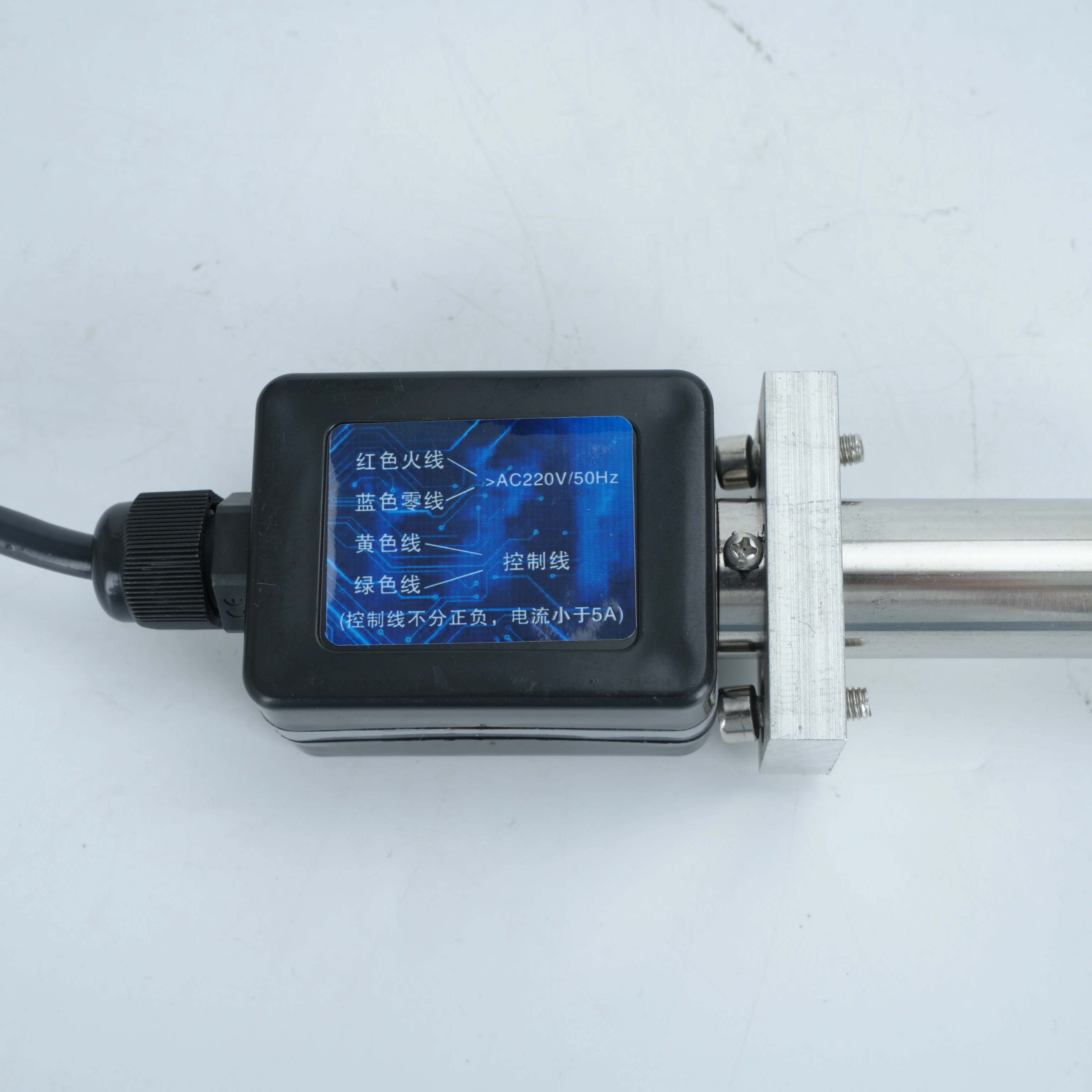 UVS5AB UV Flame Detector 3/4 Wire Optional UV Electric Eye Stainless Steel Flame Sensor Probe for Gas Diesel Methanol