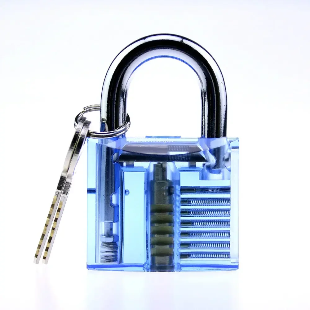 Transparent practice lock, can clearly see the internal structure of the lock,understand the work content of the lock, door lock