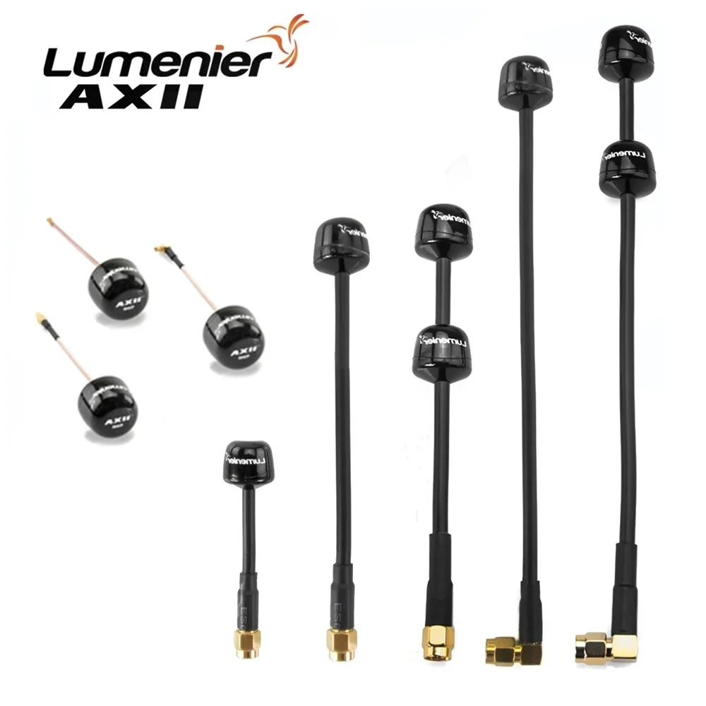 

Lumenier AXII 2 Double 5.8GHz 2.2dBi Gain FPV Antenna RHCP for Fatshark EV200D FPV Goggles FPV RC Racing Drone Long Range Models