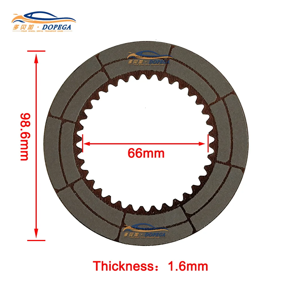 Kit de placas de fricción de embrague diferencial para automóviles Benz GLA X156, Kit de reparación de puente 4x4, disco de embrague