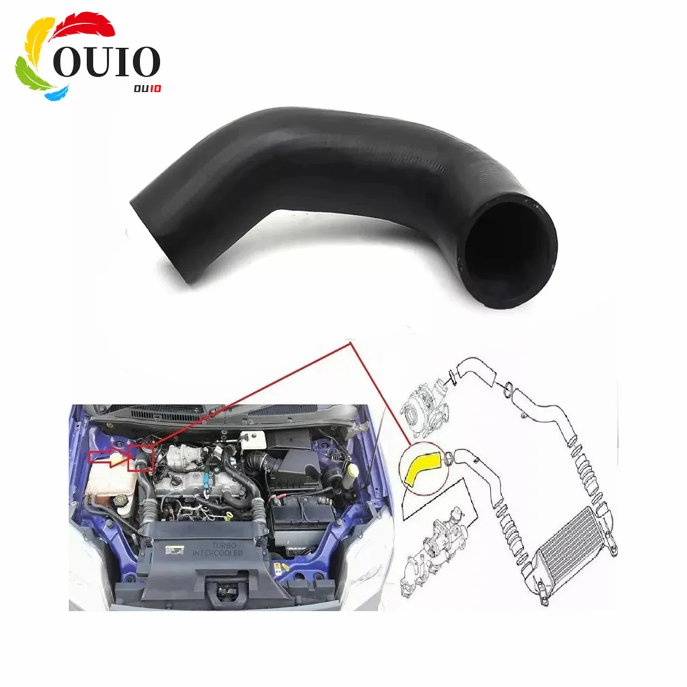 

Fit Ford Transit Connect 1.8 TDCi 2002-2013 Silicone Intercooler Pipe Turbo EGR Hose