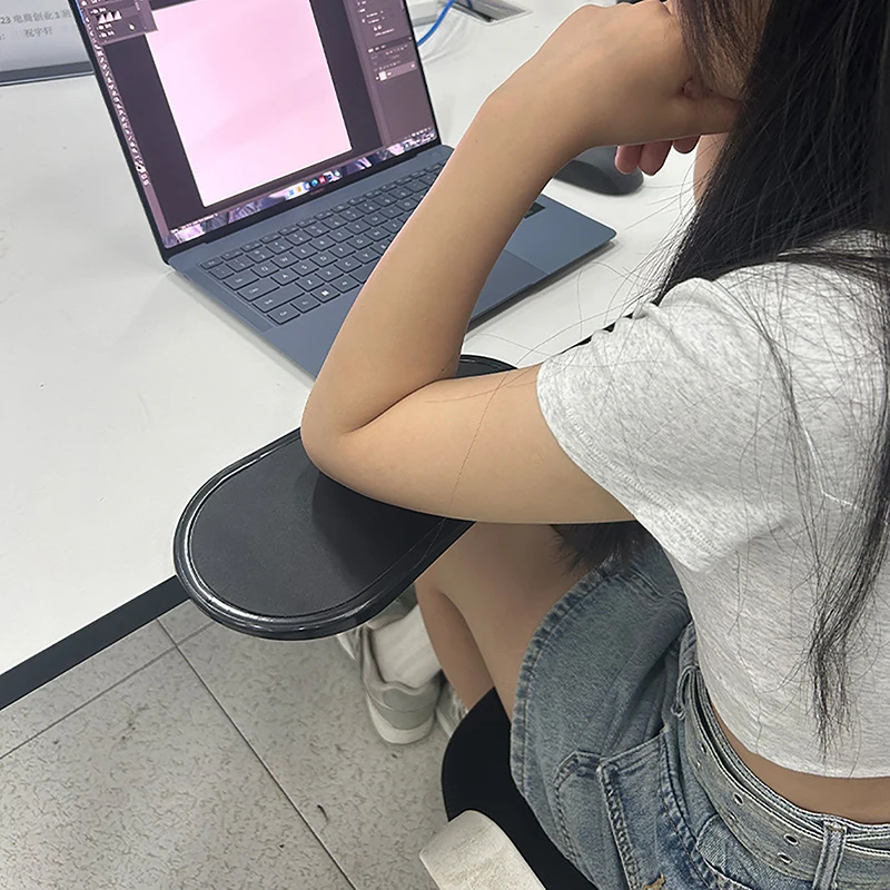 Popular Hot sell Desk Mounted Adjustable Arm Rest, Ergonomic Wrist Support, Includes Rotating Mouse Holder