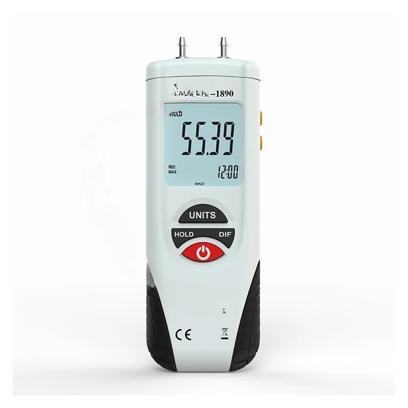 

Digital Electronic High Precision Portable Handheld Measurement Differential Pressure Gauge Digital Air Barometer