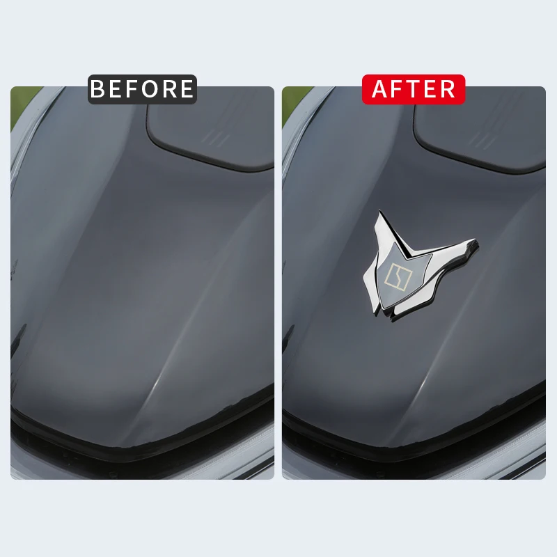 Car Sticker Shield Styling Emblems Logo Body Decals For GEELY Zeekr 001 FR X 009 007 GT 7X MIX Decoration Auto Accessories