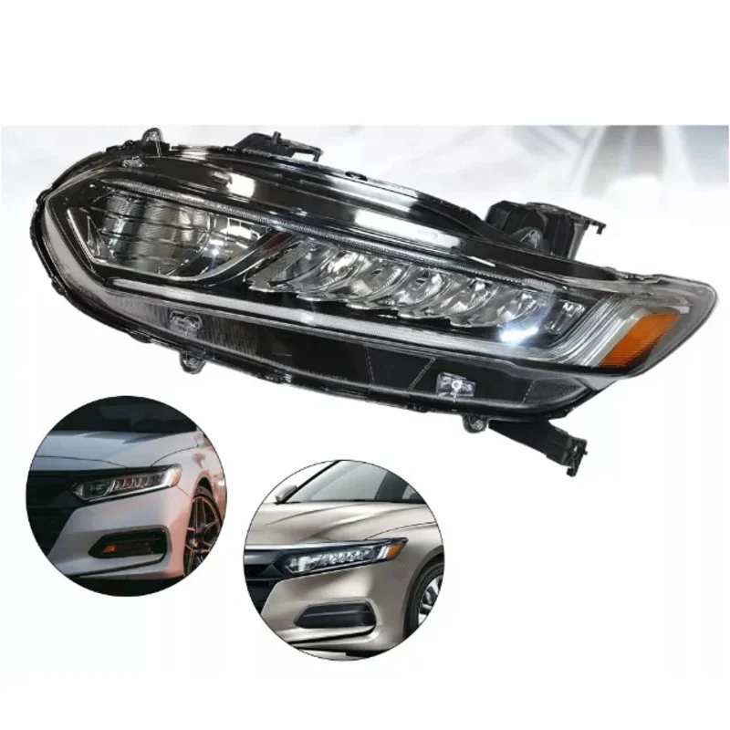 

2018-2022 USA Version for Accord 10th Headlight LED Head Lamp LOW 2018 2019 2020 2021 2022 33100-TVA-A11 33150-TVA-A11