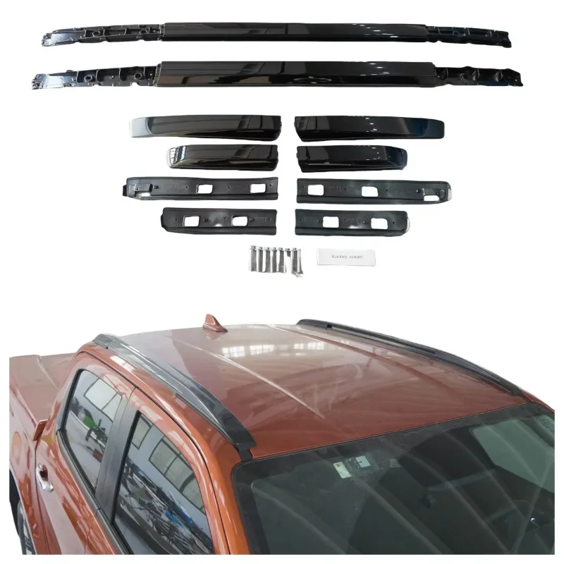 

CAR ROOF RACK High Quality Aluminum Alloy Roof Rails Side Carrier Bars for ISUZU D-MAX 2020+ MAZDA BT50 2021+