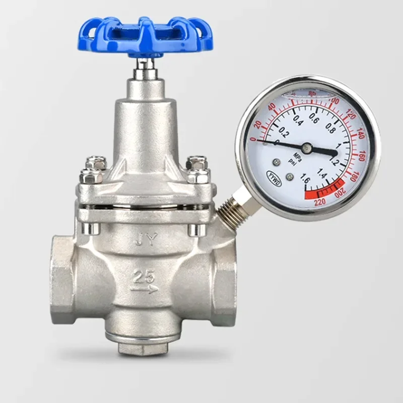Y11 Branch Thread Pressure Reducer, 304/316 Stainless Steel Anti-static Pipeline Valve For Tap Water & Steam