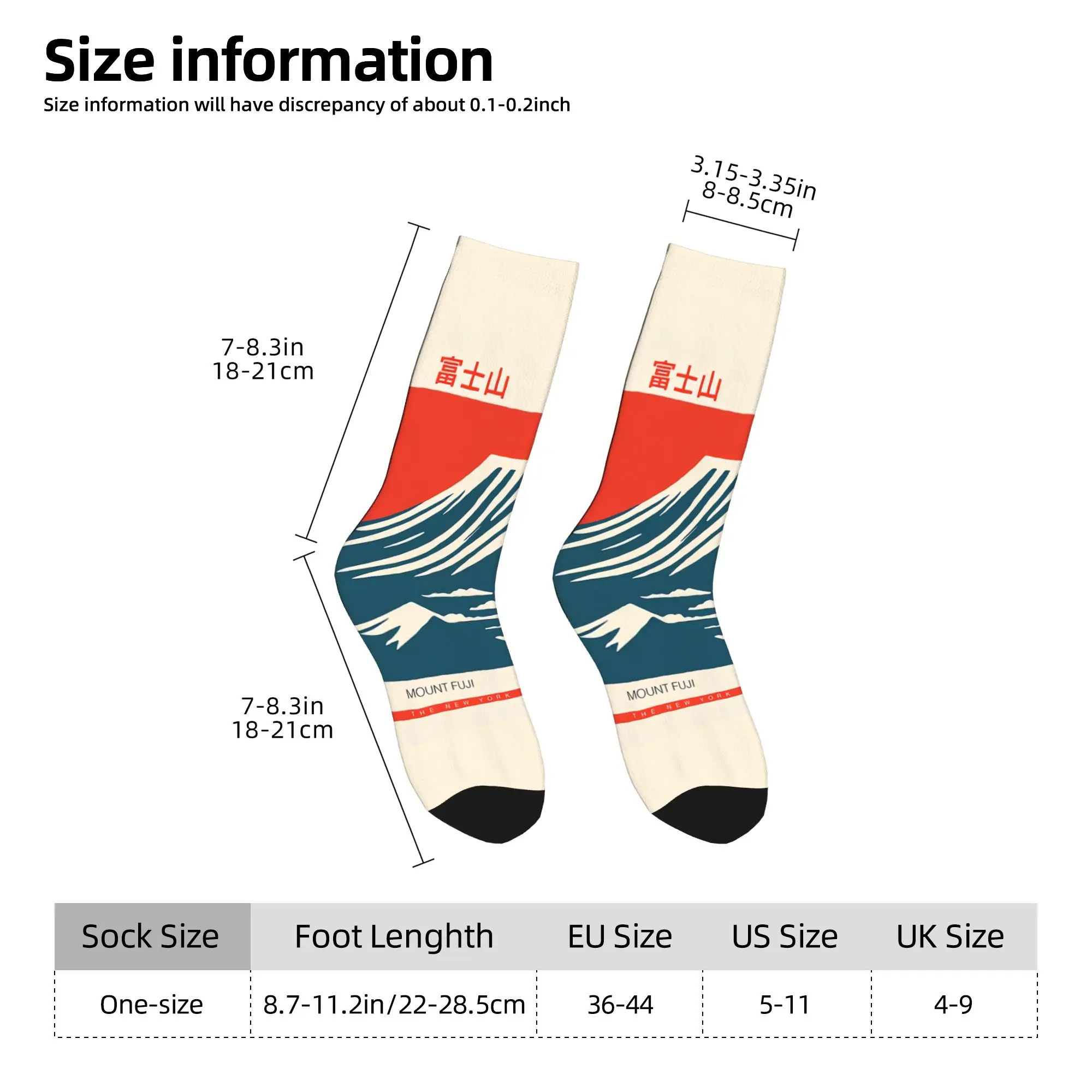 Японская культура и принты, холст, картина, гора Фудзи, выставка, настенная художественная картина, мужские носки для экипажа, модные классические носки унисекс