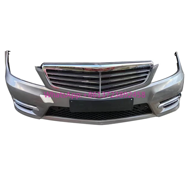 

2007-2010 Year Front Bumpers with Lamps for C-class W204 4D a Style Sport Style C Class W204 Car Front Bumpers with Lights