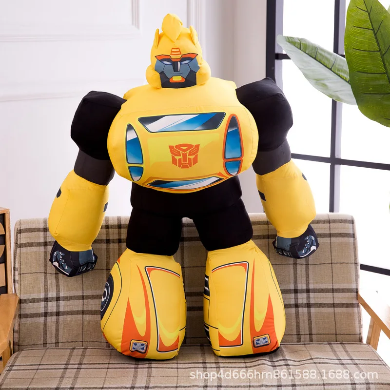 Transformers Plush Doll Autobots Optimus Prime Bumblebee 35cm Pillow Toy Children's Gift Christmas Gift