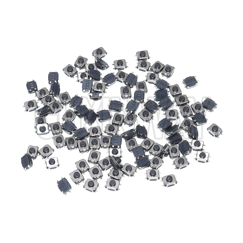 100PCS 3x4x2H Mini Buttons SMD Switch 4 Pin Touch Micro Switch Tact Push Button Switches 3*4*2 mm