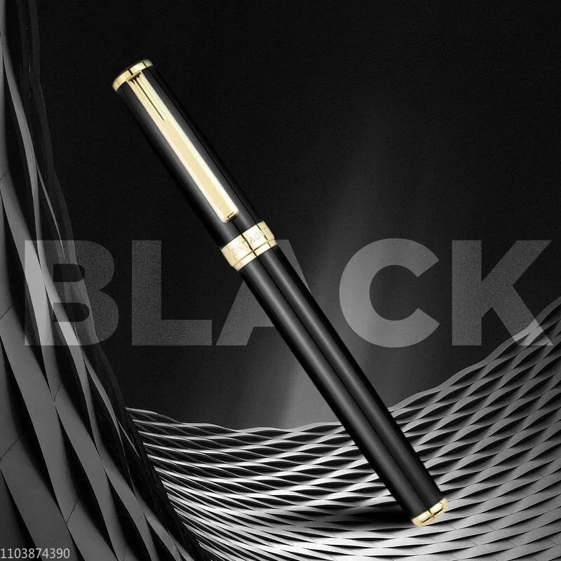 Montagut Courteous Reception Fountain Pen Iridium Gold EF/F/Bent 0.38/0.5mm/1.0mm Nib Ink Pen Art Curved Student School Supplies