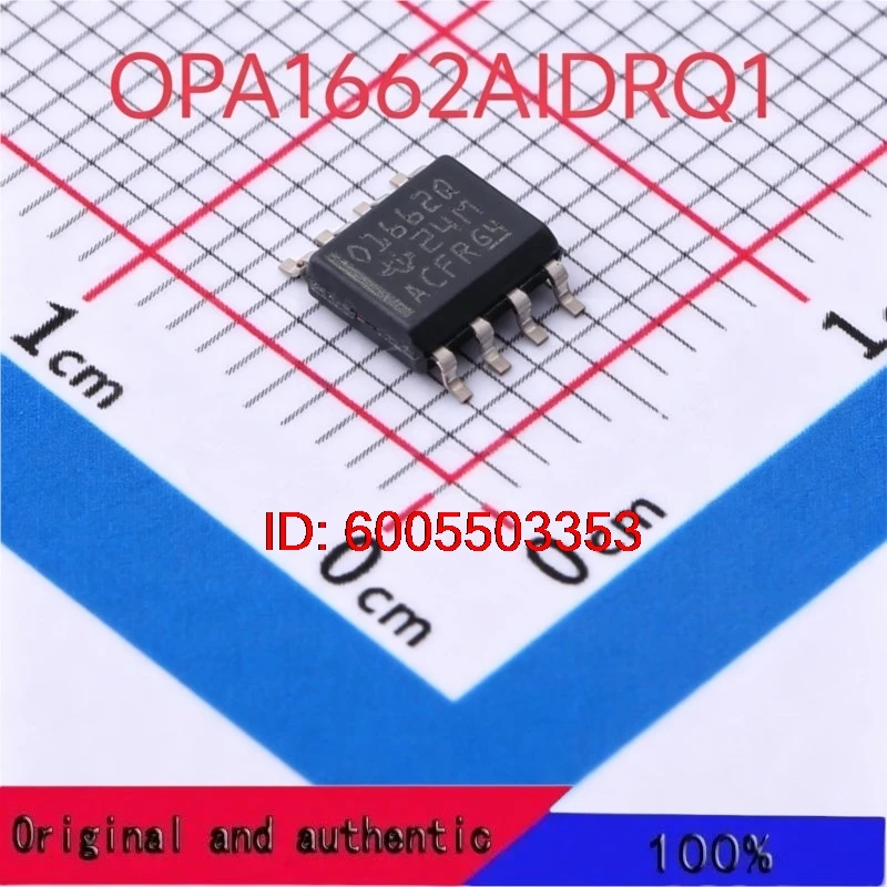 100% brand new OPA1662 OPA1662AIDRQ1 Original and authentic products encapsulation:SOIC8