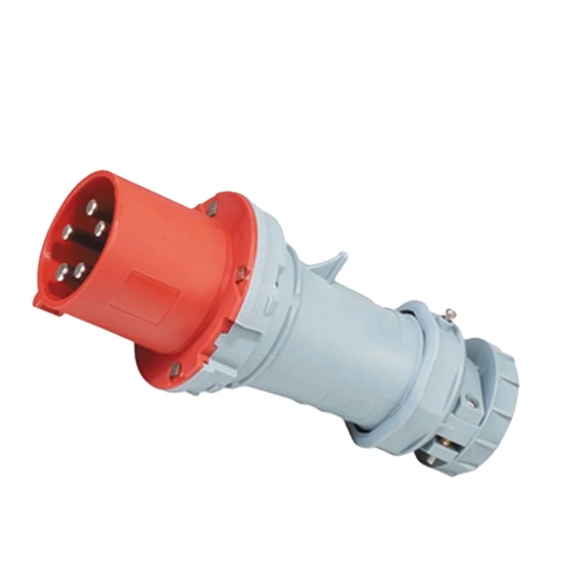 Saipwell IP44 Наружная промышленная розетка и вилка 5-контактный 63 А ABS-материал без загрязнения