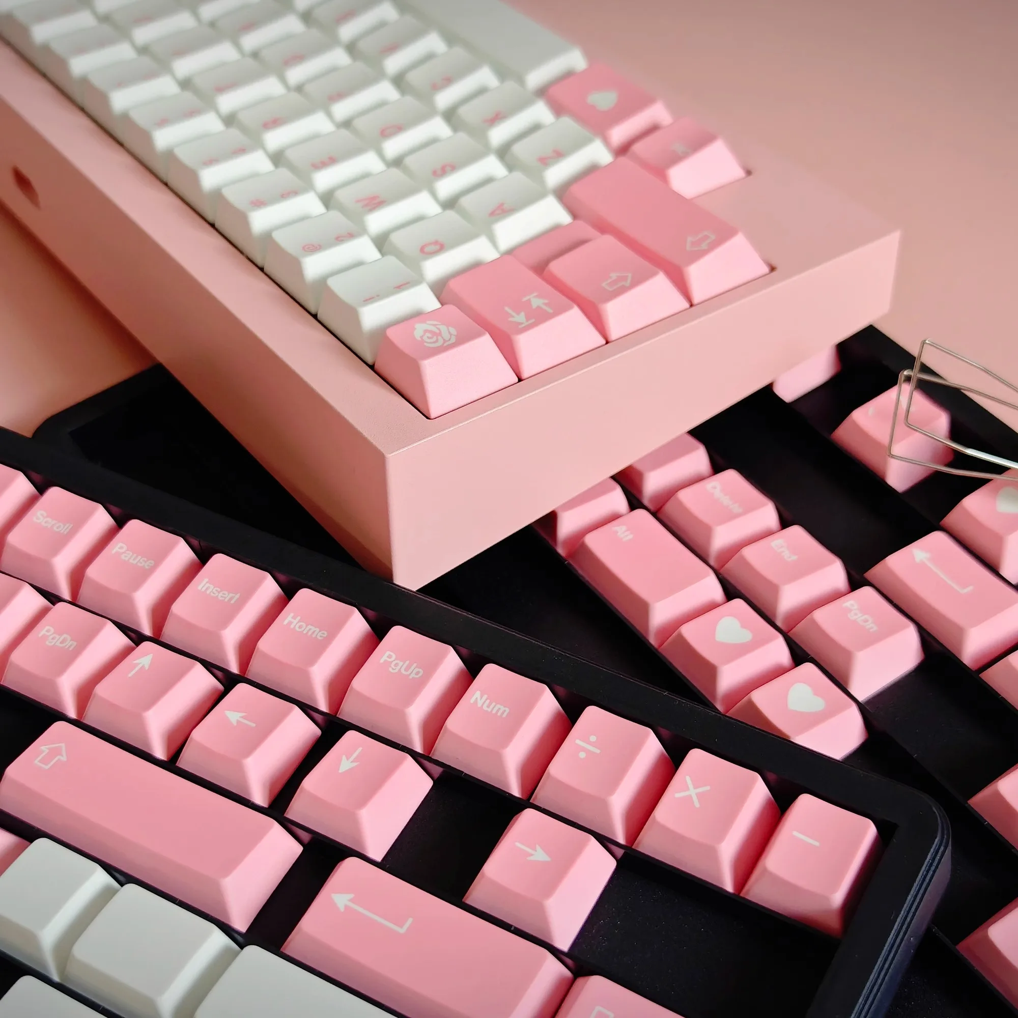 Love Theme PBT Keycaps Cherry Profile For Machanical Keyboard