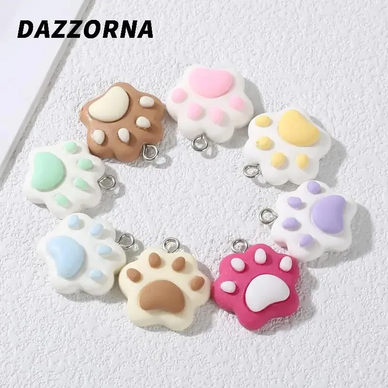 

10Pcs Handmade Charm Resin Pendant 20x21mm Cartoon Animal Pendant For Jewelry Making DIY Earrings Bracelet Necklace Accessories