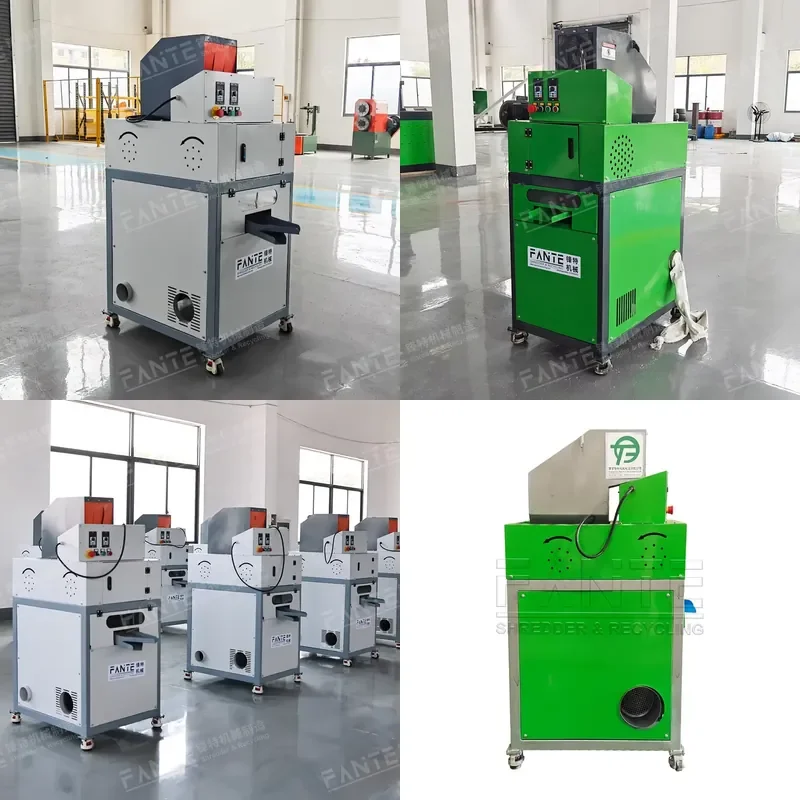 Industrial Machinery FANTE Mini Granulating Copper Pvc Granules Quality Scrap Copper Cable Aluminum Wire Granulator