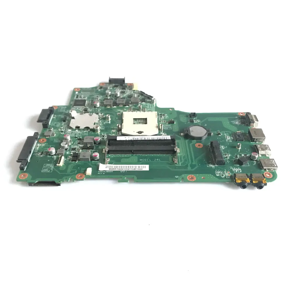 اللوحة الأم للكمبيوتر المحمول لـ Acer Acer aspirps ، DA0ZRLMB6D0 ، اللوحة الرئيسية ، ، ، 42 ، HM65 ، dddr3 ، UMA ، MBRR706001 ، MB.RR706.001 ، تم اختبارها بالكامل