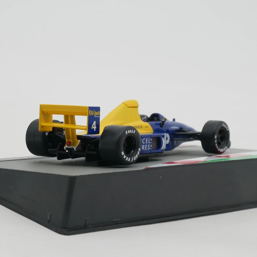 Ixo 1:43 Tyrrell 018 1989 Jean Alesi Diecast Car Model Collection Metal Toy Vehicle