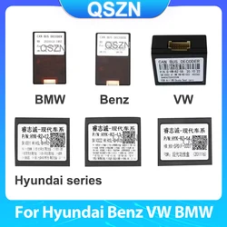 Car Adapter With Canbus Box Amplifier Decoder For Hyundai Sonata 9 KIA KX7 KX5 Sonata 8 /16 Benz W200/W211/W209 BMW E39 E46 VW
