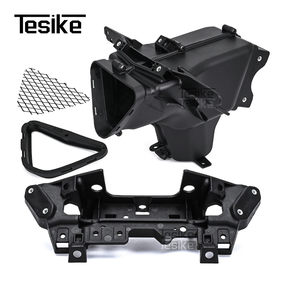 Headlight Bracket & Intake Tube Duct Cover Fairing For Kawasaki Ninja ZX 6R ZX6R 2024-2025 Instrument Bracket Hood Bracket