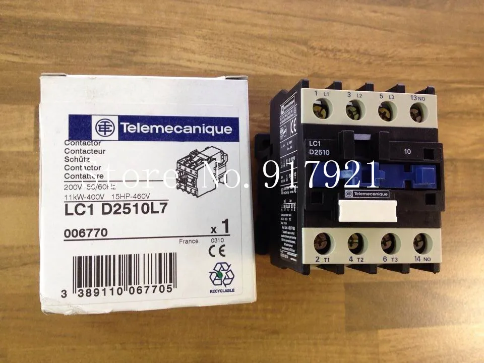 

[ZOB] France original LC D2510L7 AC contactor 200V old standard original authentic --5pcs/lot